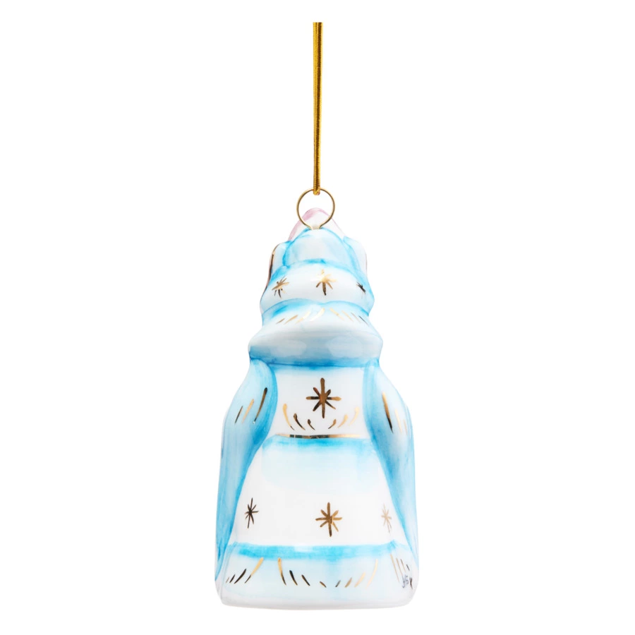 Игрушка елочная Лефортовский фарфор Снегурочка 9 см, фарфор, п/к