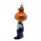 Игрушка елочная Лефортовский фарфор Луковый мальчик 12 см, фарфор, синий, п/к