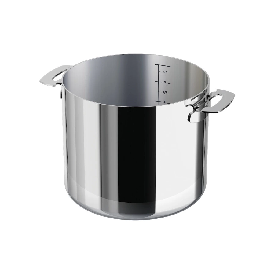 Кастрюля с крышкой Vitax 5 л, сталь нержавеющая-Sale