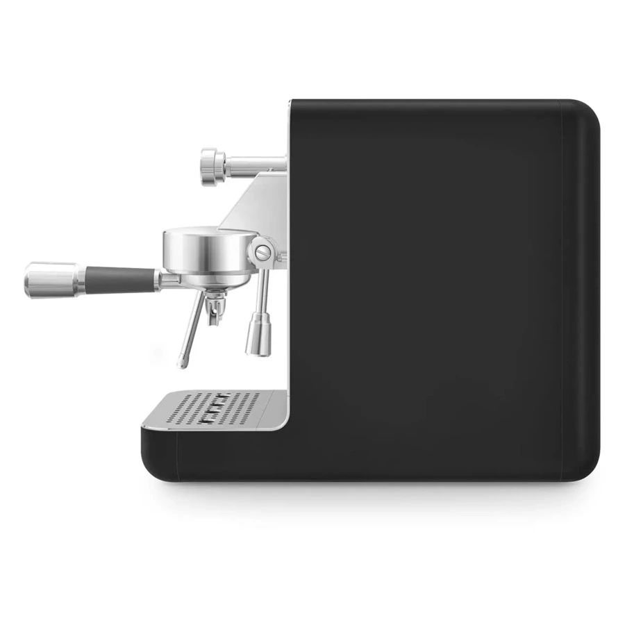 Кофемашина эспрессо рожковая SMEG EMC02BLMEU, цвет черный матовый