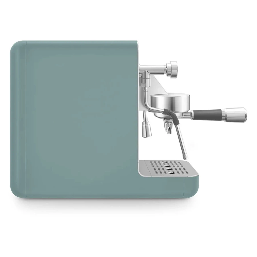 Кофемашина эспрессо рожковая SMEG EMC02EGMEU, цвет изумрудно-зеленый матовый