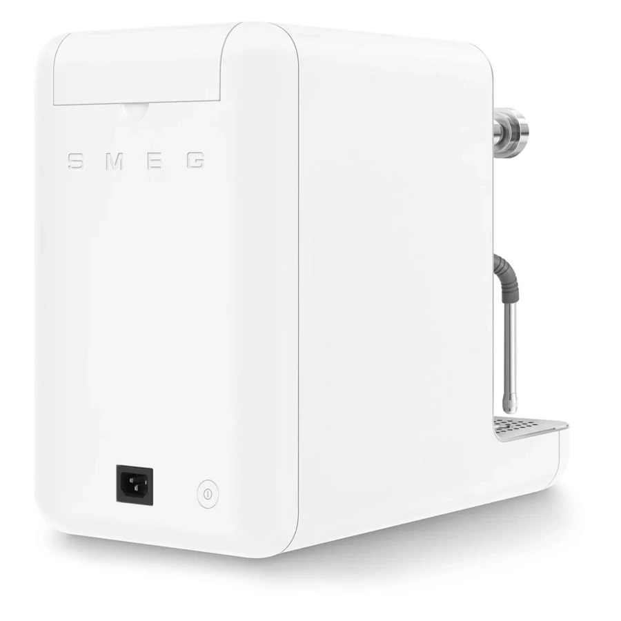 Кофемашина эспрессо рожковая SMEG EMC02WHMEU, цвет белый матовый