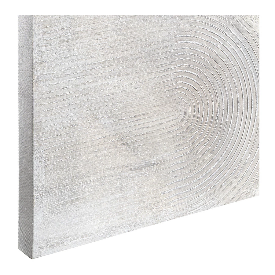 Панно декоративное с ручной росписью Bergenson Bjorn By Feel 100х100 см, черно-белое