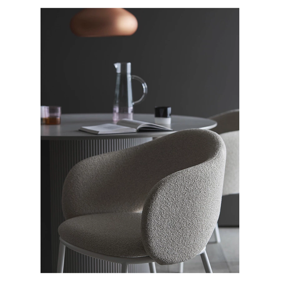 Стул Bergenson Bjorn Coastal, букле, крем-брюле