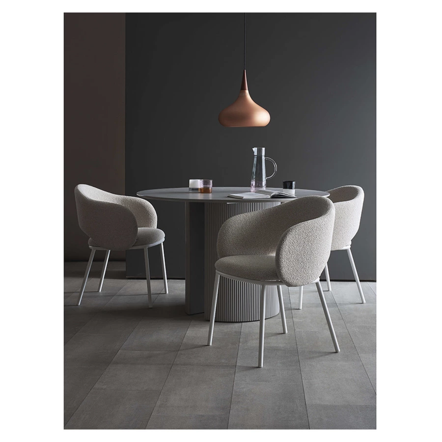 Стул Bergenson Bjorn Coastal, букле, крем-брюле