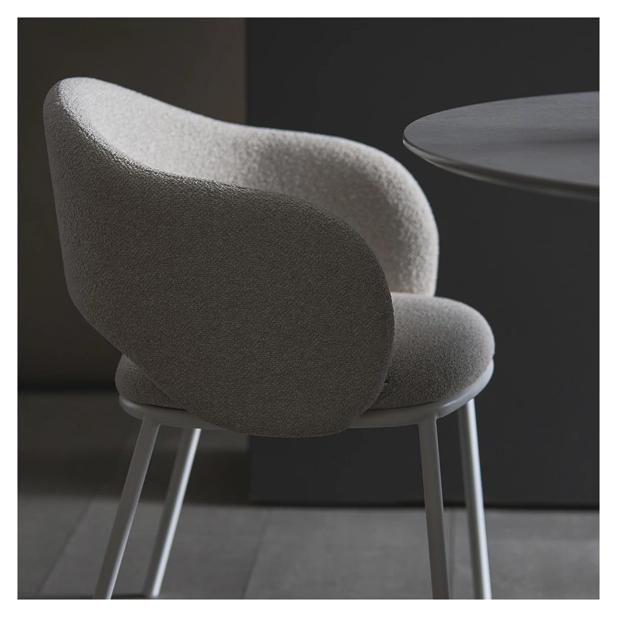 Стул Bergenson Bjorn Coastal, букле, крем-брюле