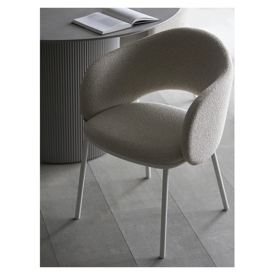 Стул Bergenson Bjorn Coastal, букле, крем-брюле