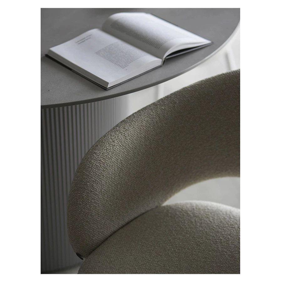 Стул Bergenson Bjorn Coastal, букле, крем-брюле