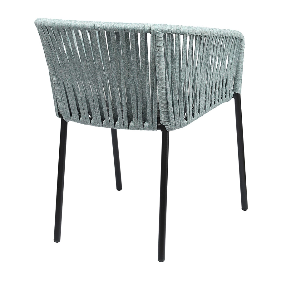 Стул Bergenson Bjorn Reed, черный, серо-голубой