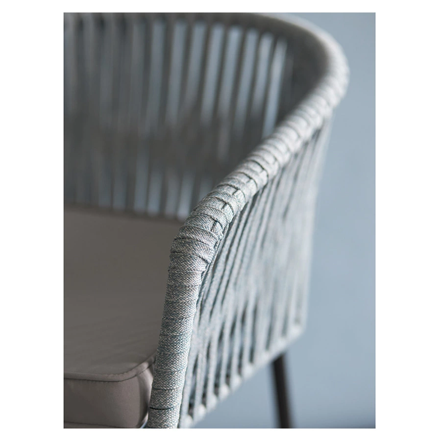 Стул Bergenson Bjorn Reed, черный, серо-голубой