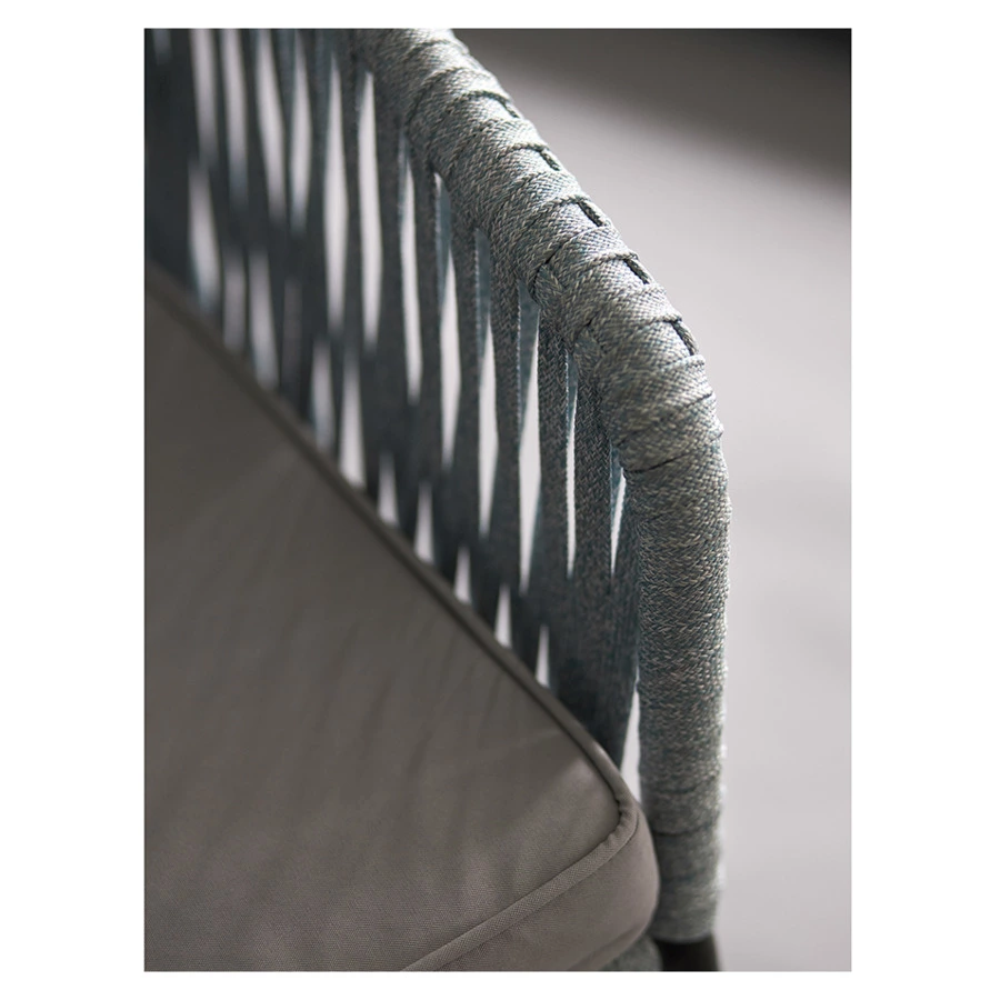 Стул Bergenson Bjorn Reed, черный, серо-голубой