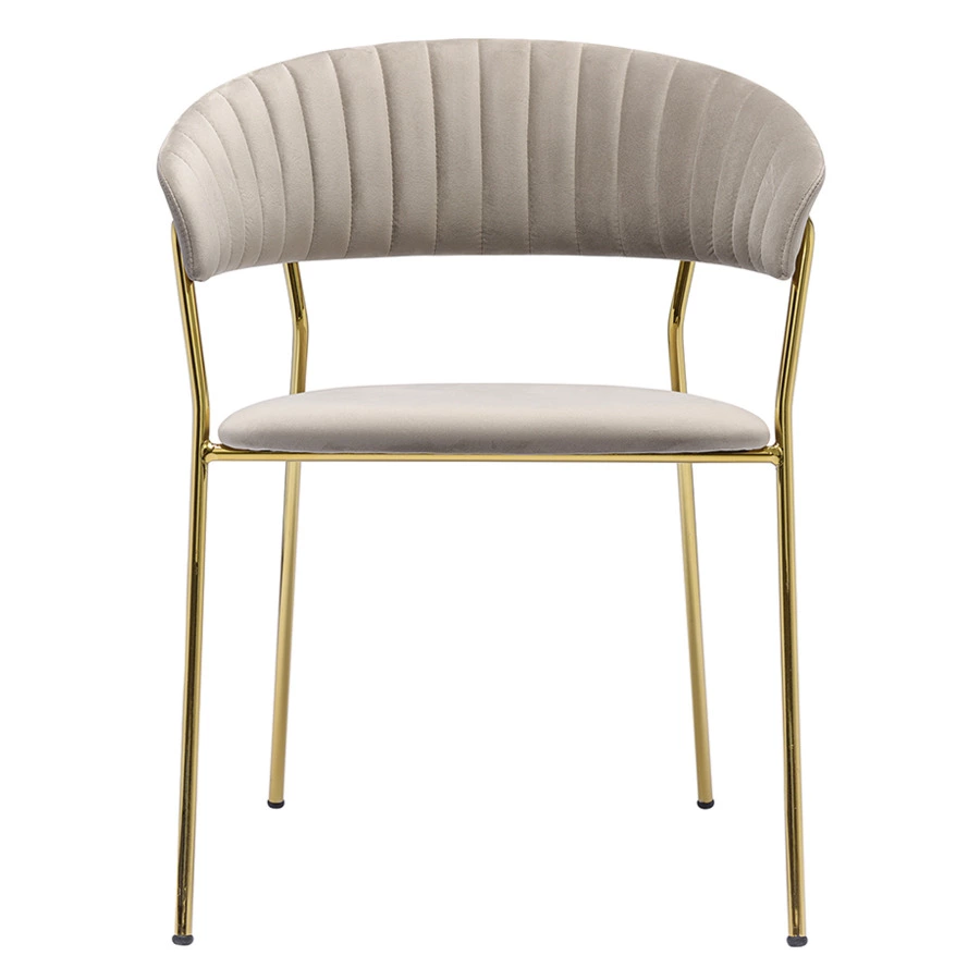 Стул Bergenson Bjorn Stefany, велюр, серый