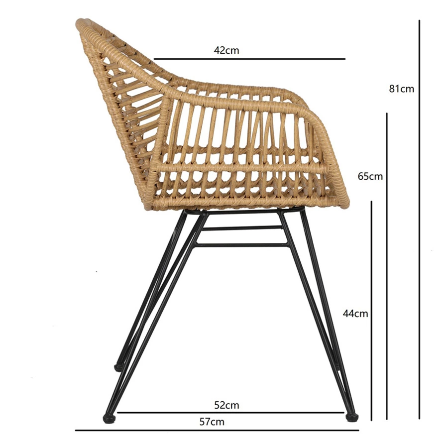 Стул Bergenson Bjorn Vetle Bent, ротанг