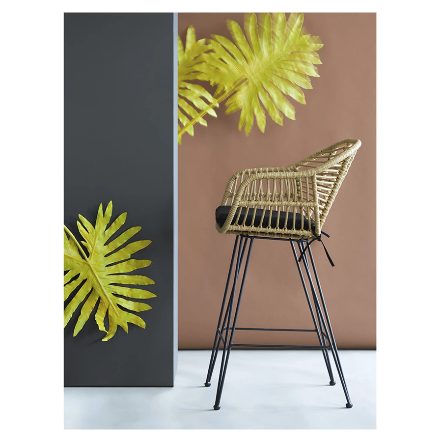 Стул полубарный Bergenson Bjorn Vetle Bent, ротанг