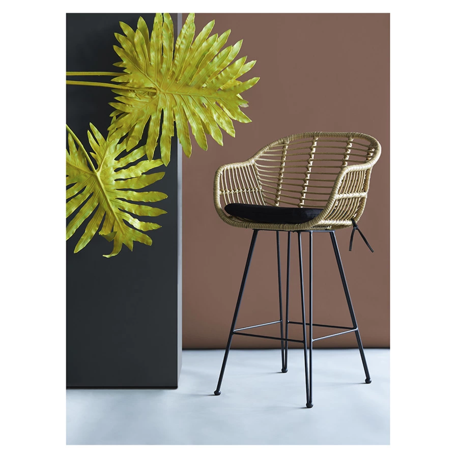 Стул полубарный Bergenson Bjorn Vetle Bent, ротанг