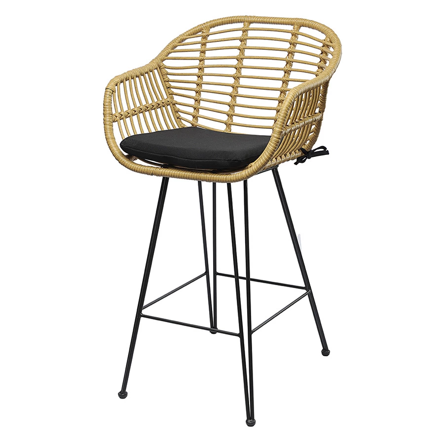 Стул полубарный Bergenson Bjorn Vetle Bent, ротанг