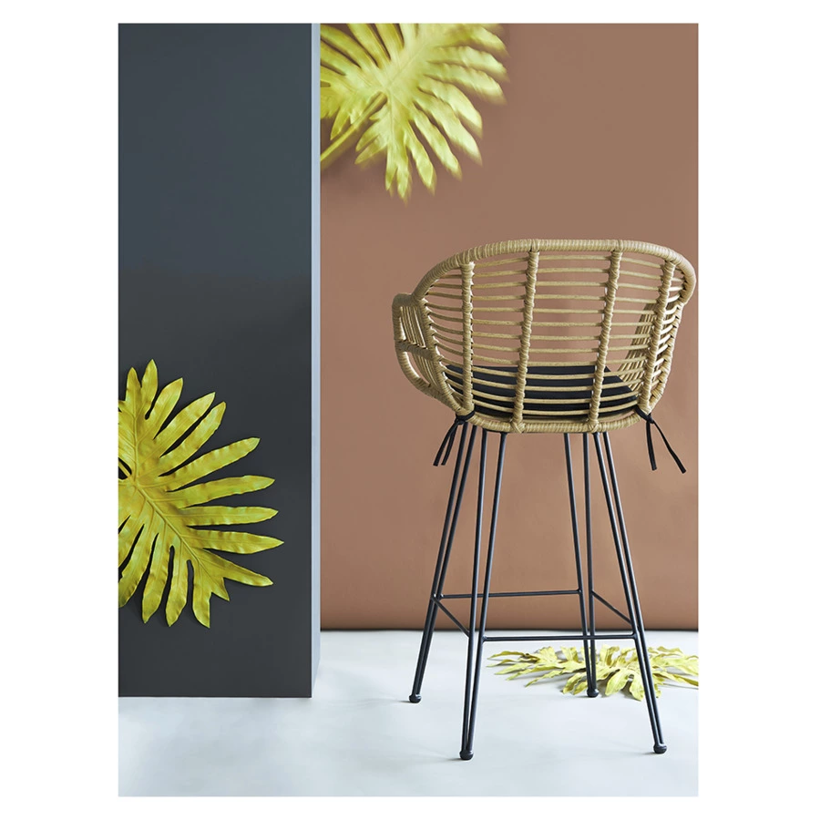 Стул полубарный Bergenson Bjorn Vetle Bent, ротанг