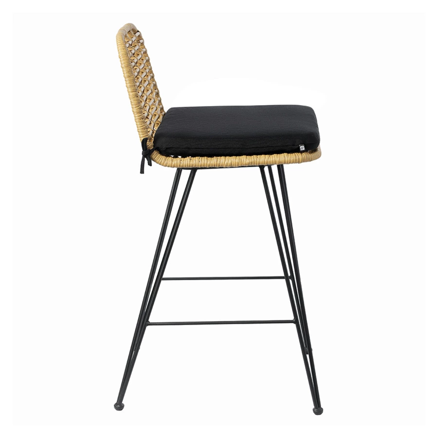 Стул полубарный Bergenson Bjorn Vetle Flat, ротанг