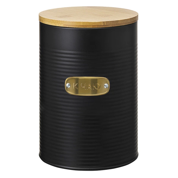 Банка для хранения сладостей Smart Solutions Irmel 2,5 л, графит, стальная