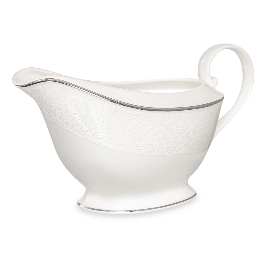 Соусник Narumi Рошель 560 мл, фарфор костяной