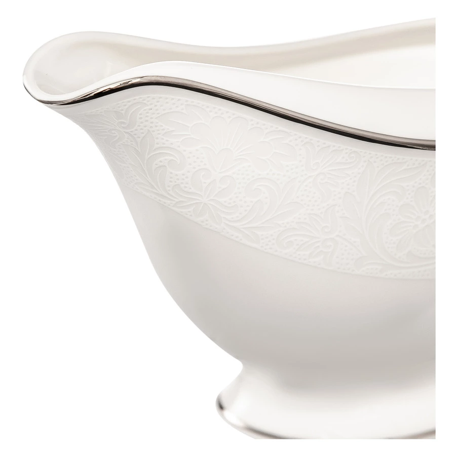 Соусник Narumi Рошель 560 мл, фарфор костяной