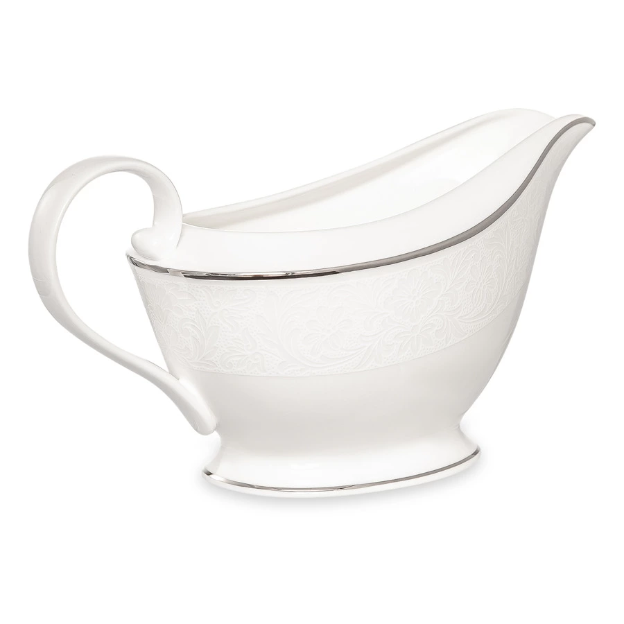 Соусник Narumi Рошель 560 мл, фарфор костяной