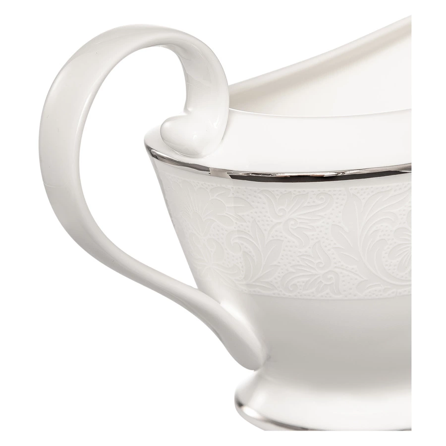 Соусник Narumi Рошель 560 мл, фарфор костяной