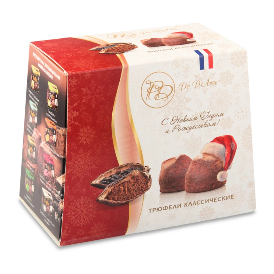 Конфеты трюфель классический Po D`Aree Chocolat Mathez 160 г