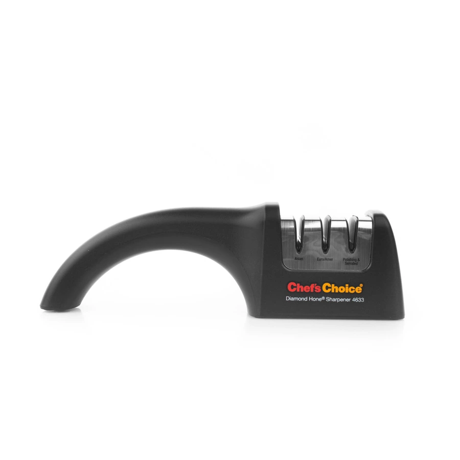 Точилка механическая для азиатских, европейских и серрейторных ножей Chef'sChoice, черная