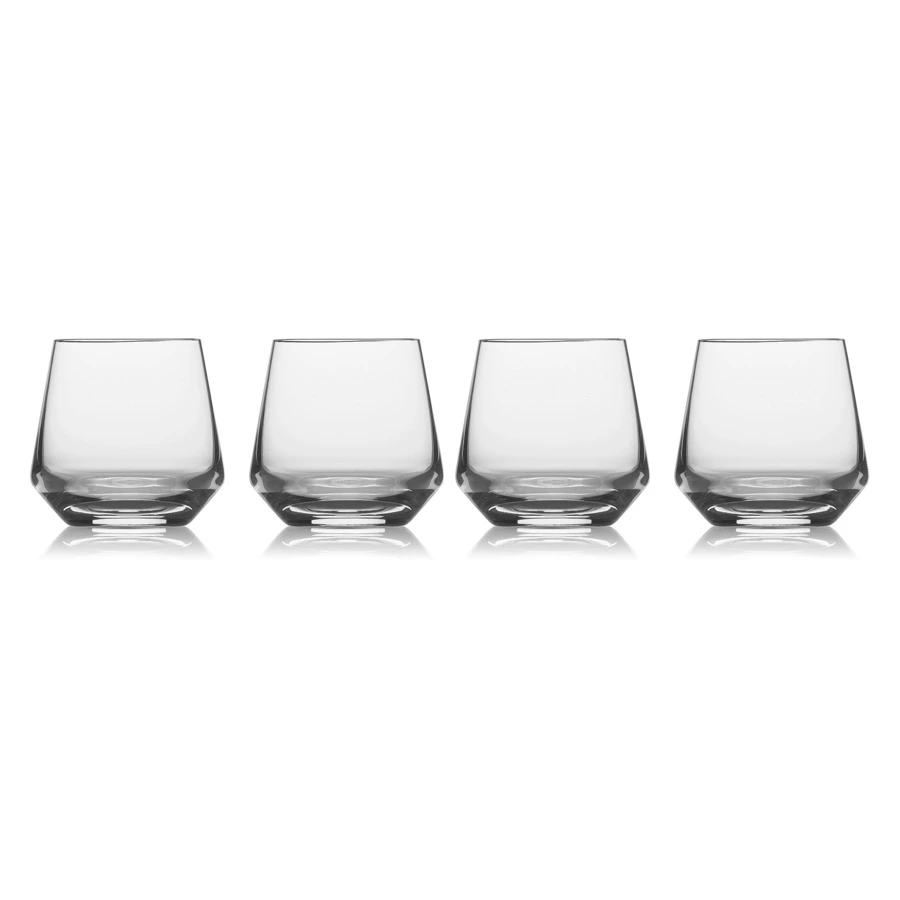 Набор стаканов для виски Zwiesel Glas Pure 389 мл, 4 шт, стекло хрустальное