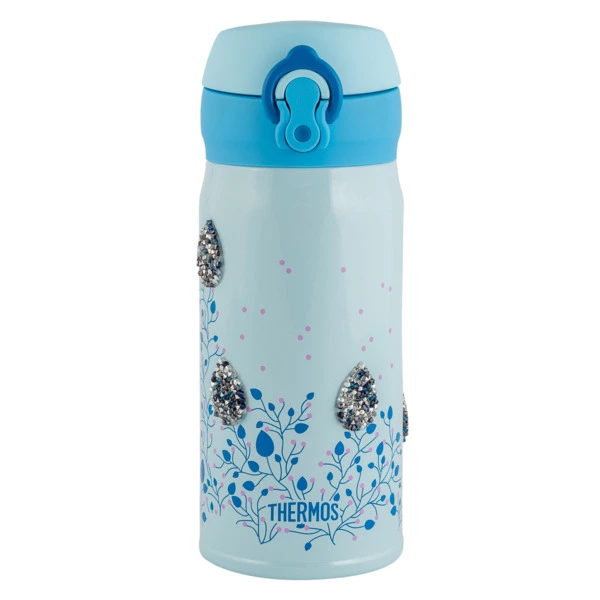 Термокружка THERMOS JNL-350-SW Tree, 350мл, нержавеющая сталь,салатовая,с кристаллами Swarovski-Sale