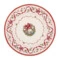 Скатерть круглая с тесьмой Decor de Table Красные бантики d140 см, гобелен