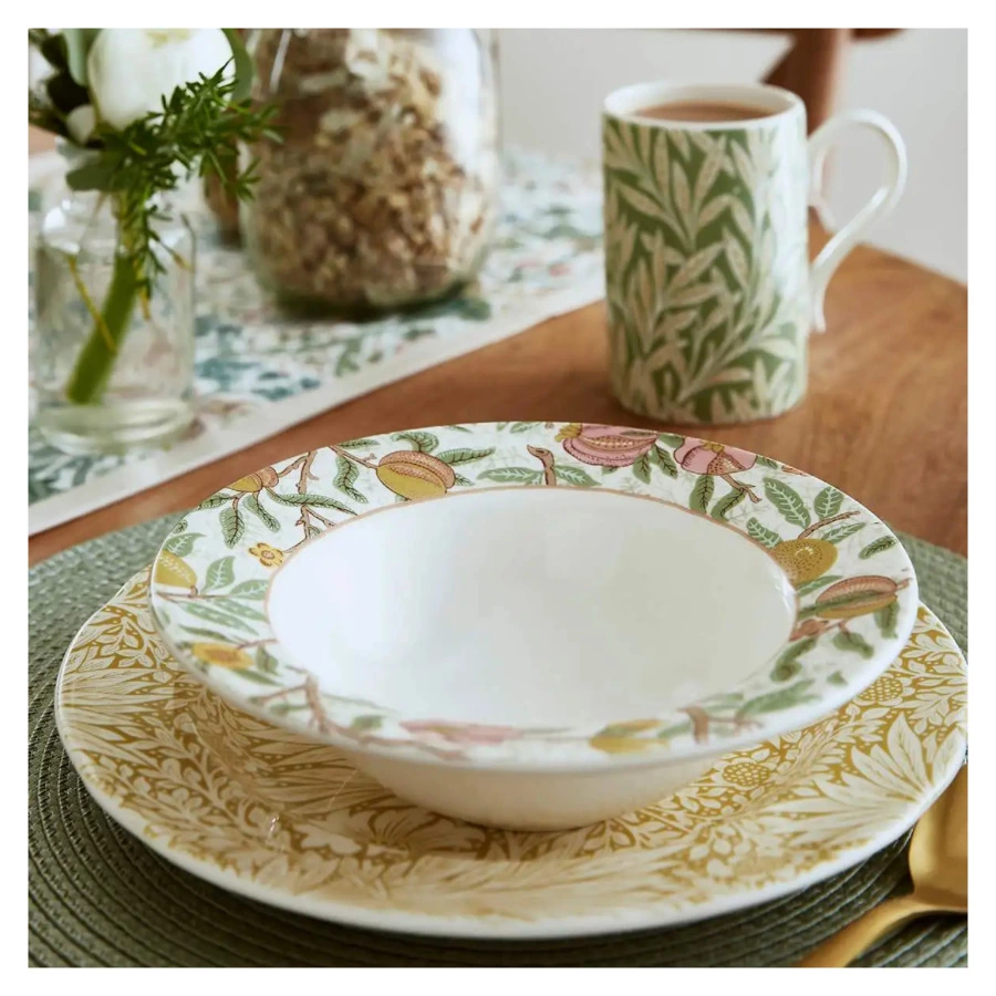 Тарелка суповая Spode Моррис и Ко Фрукты 19 см, керамика
