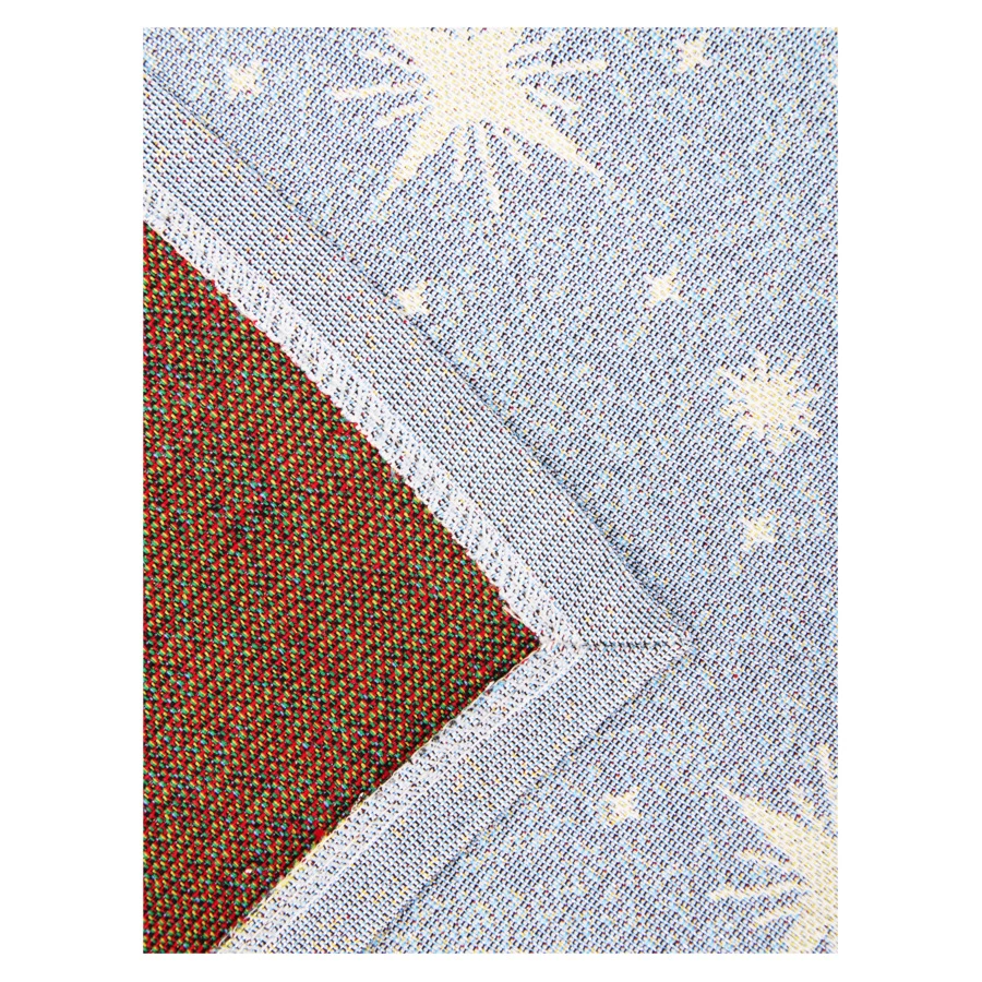 Скатерть квадратная Decor de Table Новогодние подарки 140х140 см, гобелен