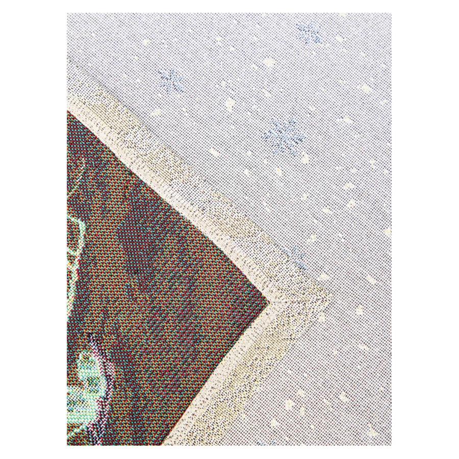 Скатерть квадратная Decor de Table Северные олени 140х140 см, гобелен