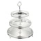 Блюдо трехъярусное Queen Anne 18х23х28 см, сталь, посеребрение