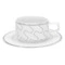 Чашка чайная Vista Alegre Трассо 260 мл, фарфор