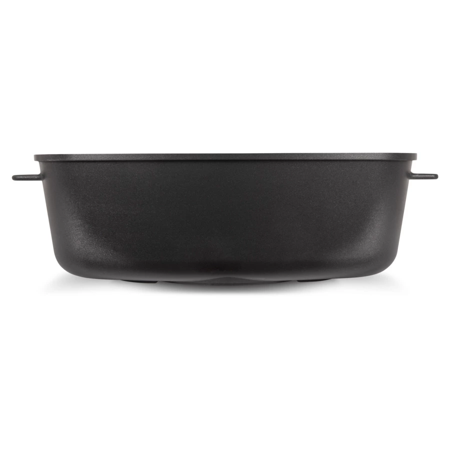 Утятница  с крышкой овальная Gastrolux 46х26х16 см, 8 л, алюминий литой, стекло, п/к