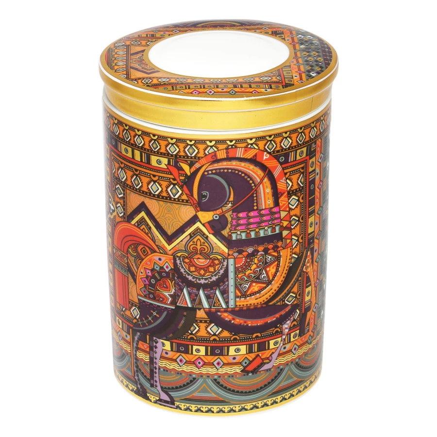 Банка для хранения Empire Сивка-Бурка 11х11х17 см, фарфор твердый, п/к