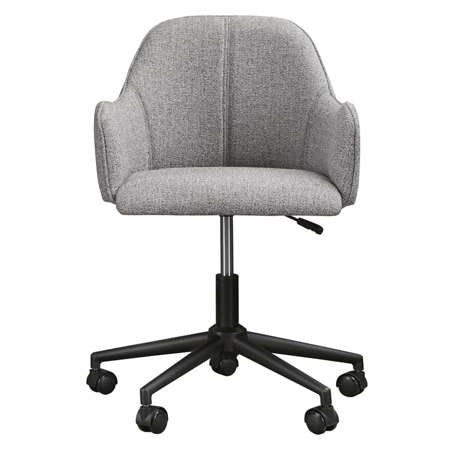 Кресло Bergenson Bjorn Isla, рогожка, серое