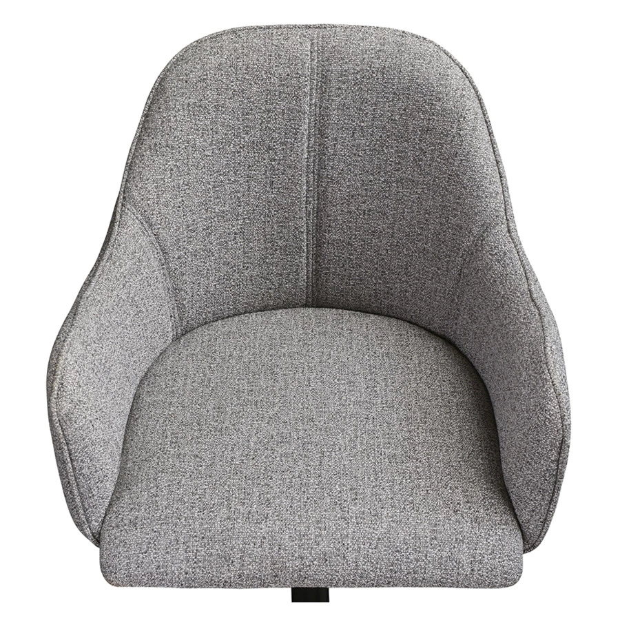 Кресло Bergenson Bjorn Isla, рогожка, серое