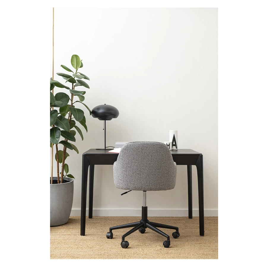 Кресло Bergenson Bjorn Isla, рогожка, серое