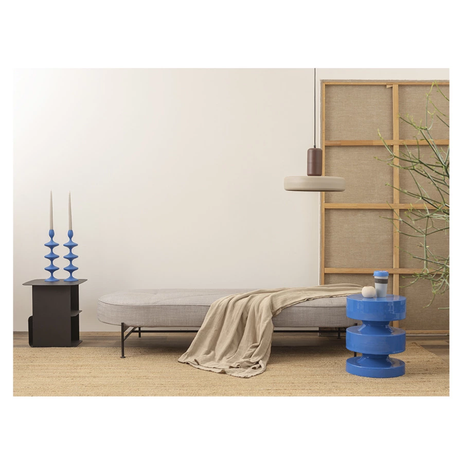 Светильник подвесной Bergenson Bjorn Juko 42х31 см, вишнево-бежевый