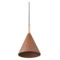 Светильник подвесной Bergenson Bjorn Mango Kart 25х42 см, коричневый