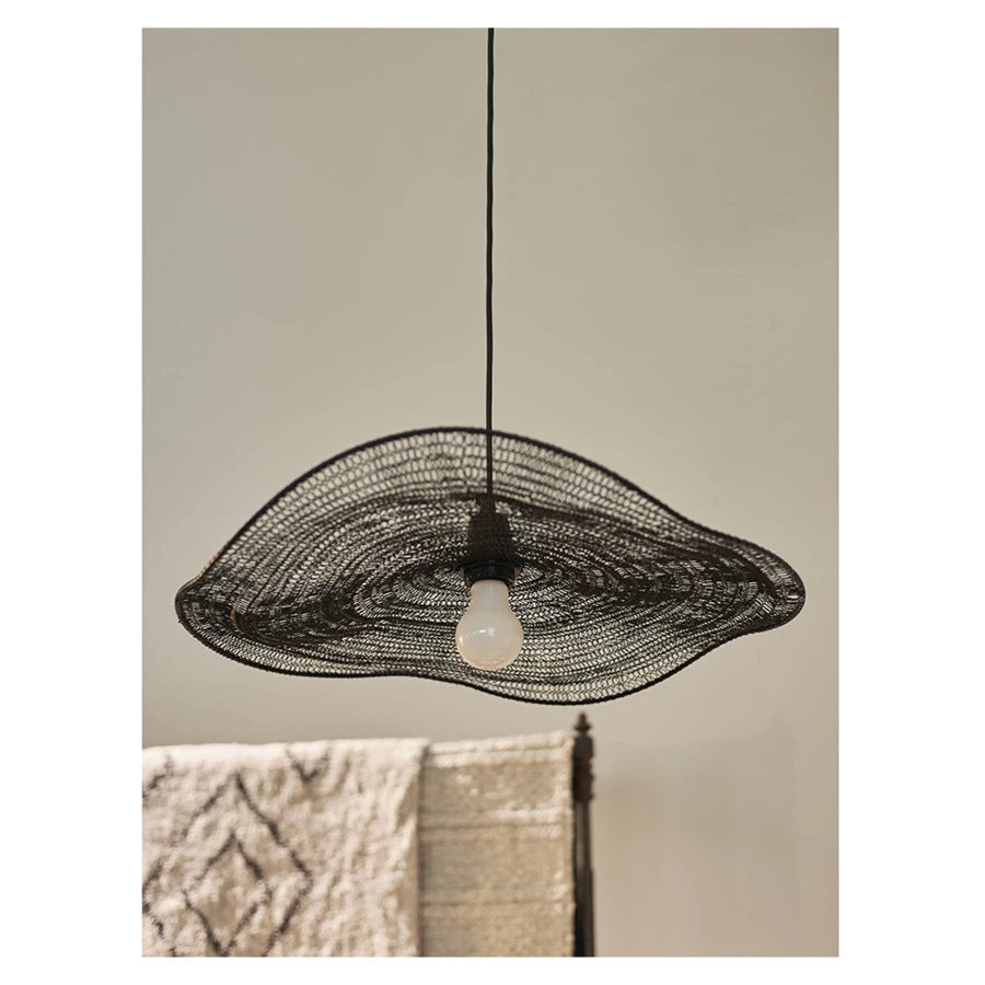 Светильник подвесной Bergenson Bjorn Vinger 53х11 см, черный