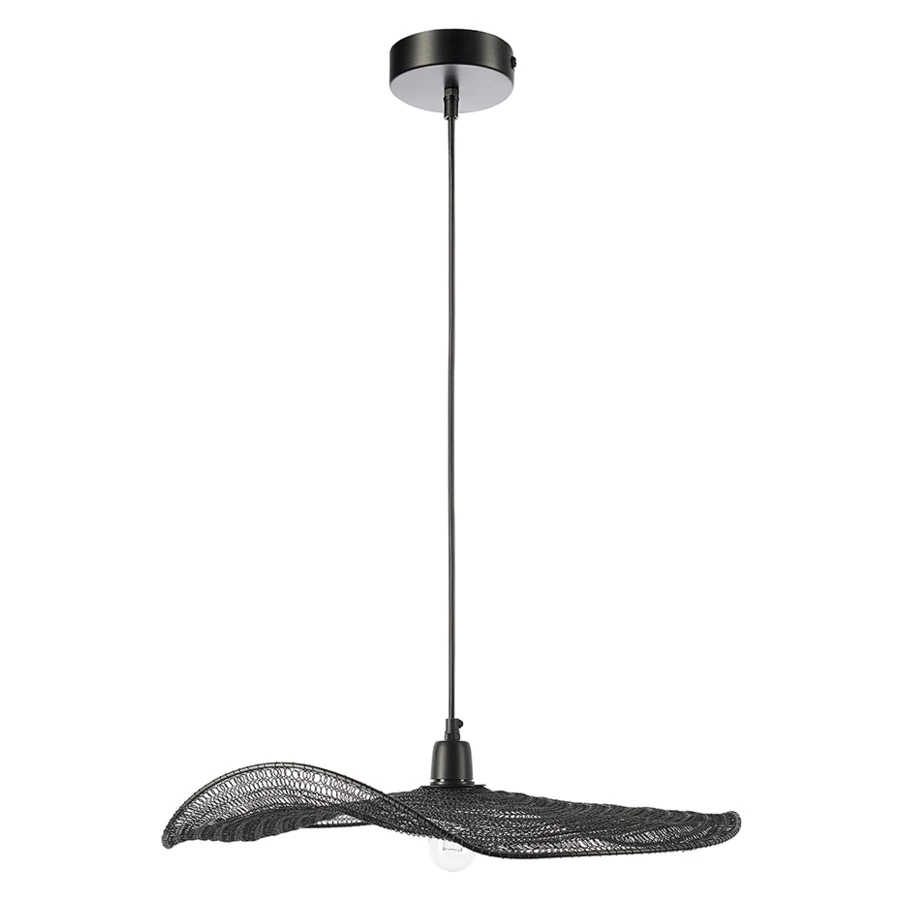 Светильник подвесной Bergenson Bjorn Vinger 53х11 см, черный