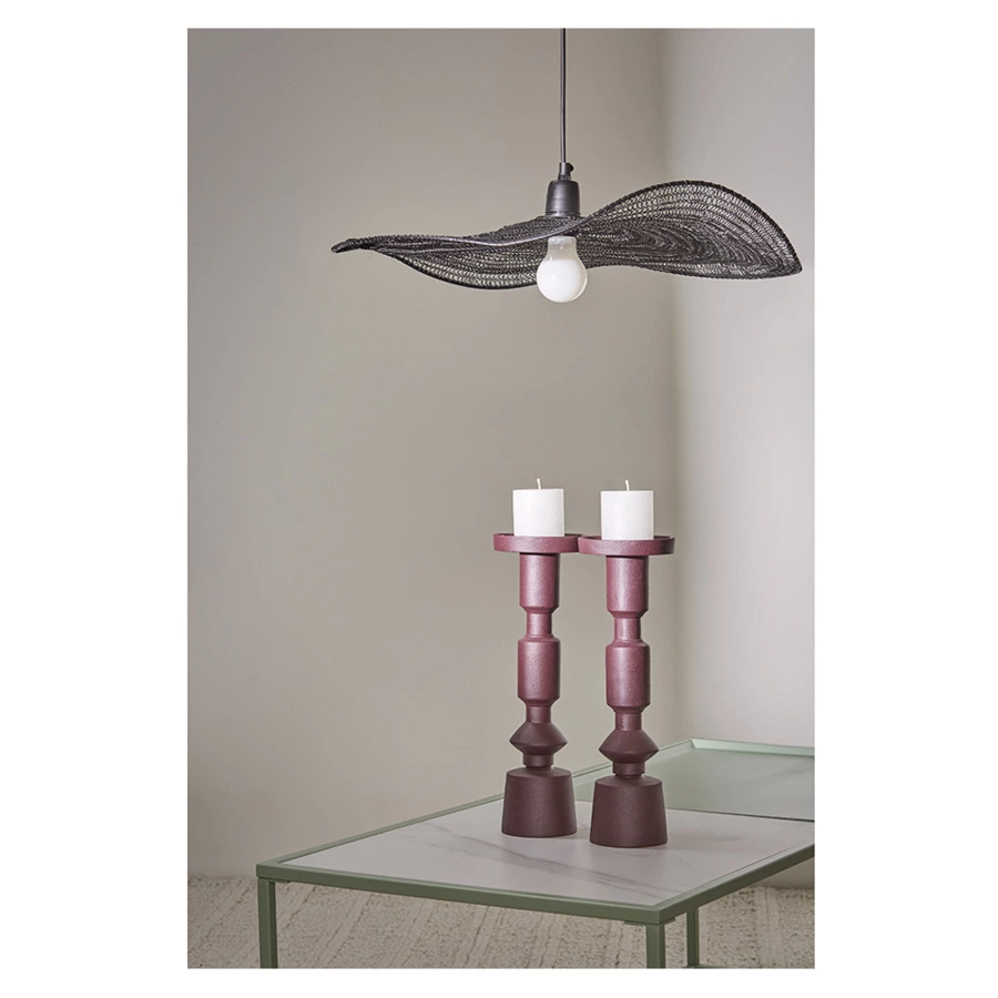 Светильник подвесной Bergenson Bjorn Vinger 53х11 см, черный