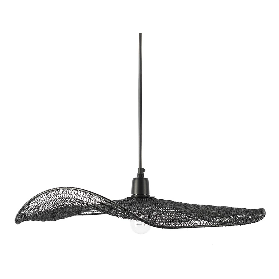 Светильник подвесной Bergenson Bjorn Vinger 53х11 см, черный