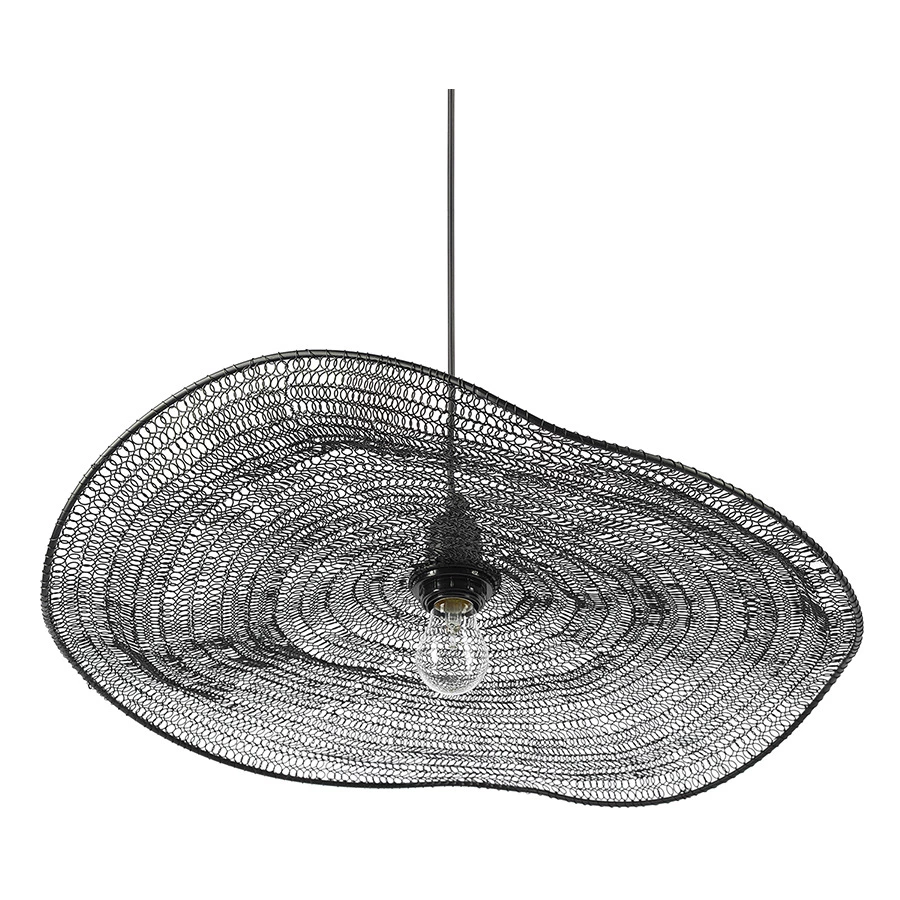 Светильник подвесной Bergenson Bjorn Vinger 53х11 см, черный