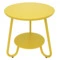 Столик Bergenson Bjorn Stian 50 см, желтый, алюминий